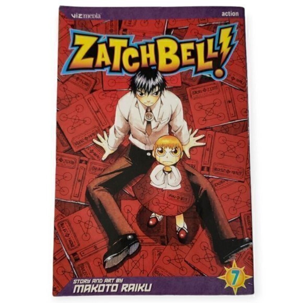 Zatch Bell! Volume 7 English‎ Manga Makoto Raiku Viz